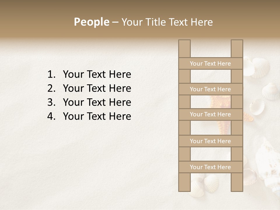 Coast Starfish Shiny PowerPoint Template