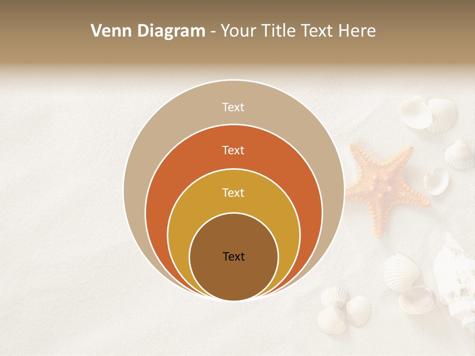 Coast Starfish Shiny PowerPoint Template