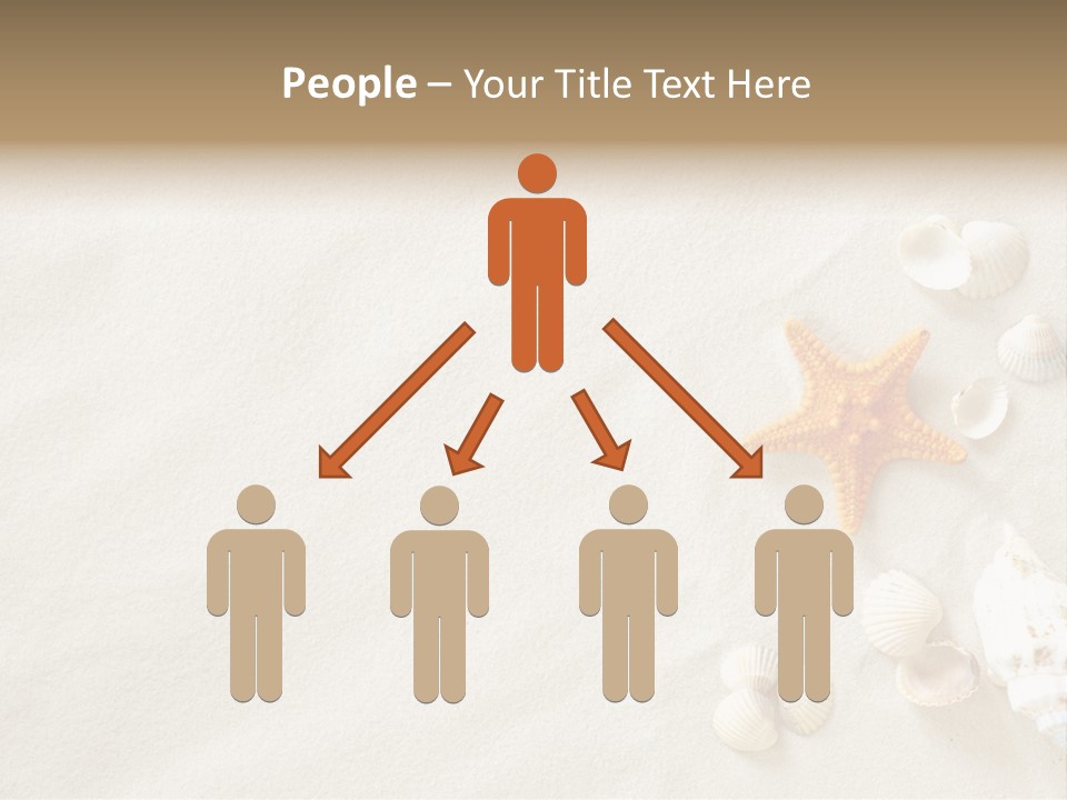 Coast Starfish Shiny PowerPoint Template