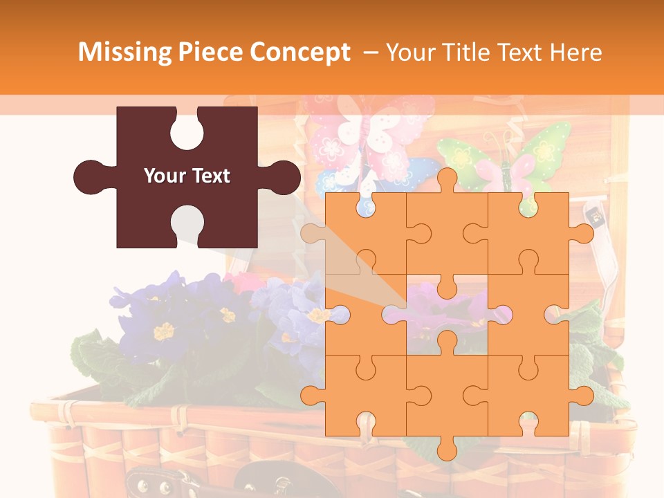 Hobby Butterflies Different PowerPoint Template