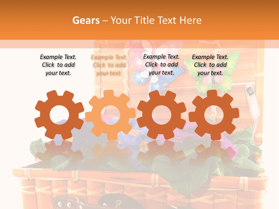 Hobby Butterflies Different PowerPoint Template