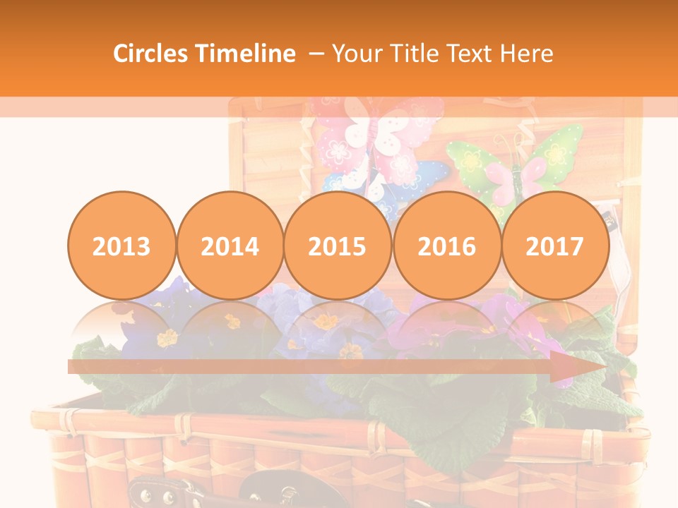 Hobby Butterflies Different PowerPoint Template