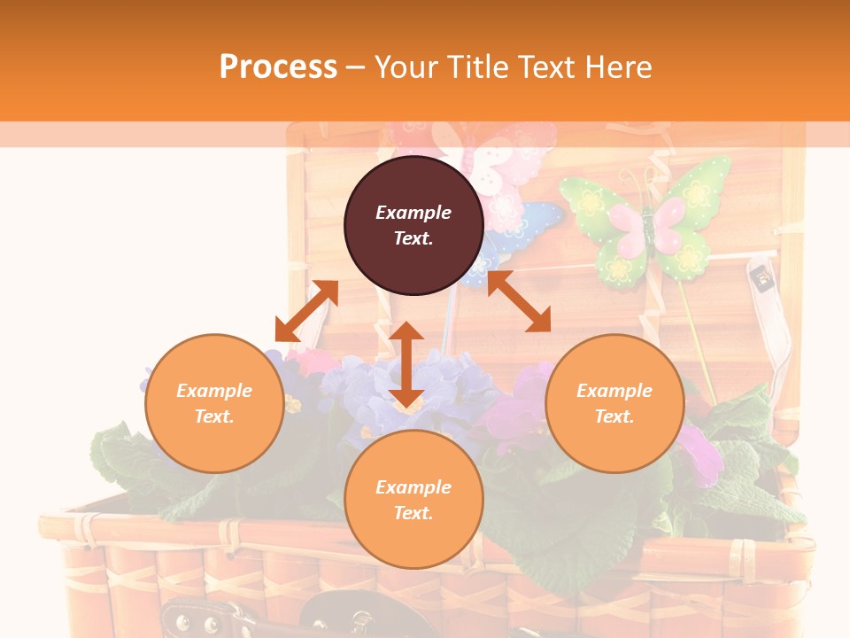 Hobby Butterflies Different PowerPoint Template