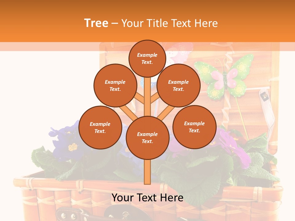 Hobby Butterflies Different PowerPoint Template
