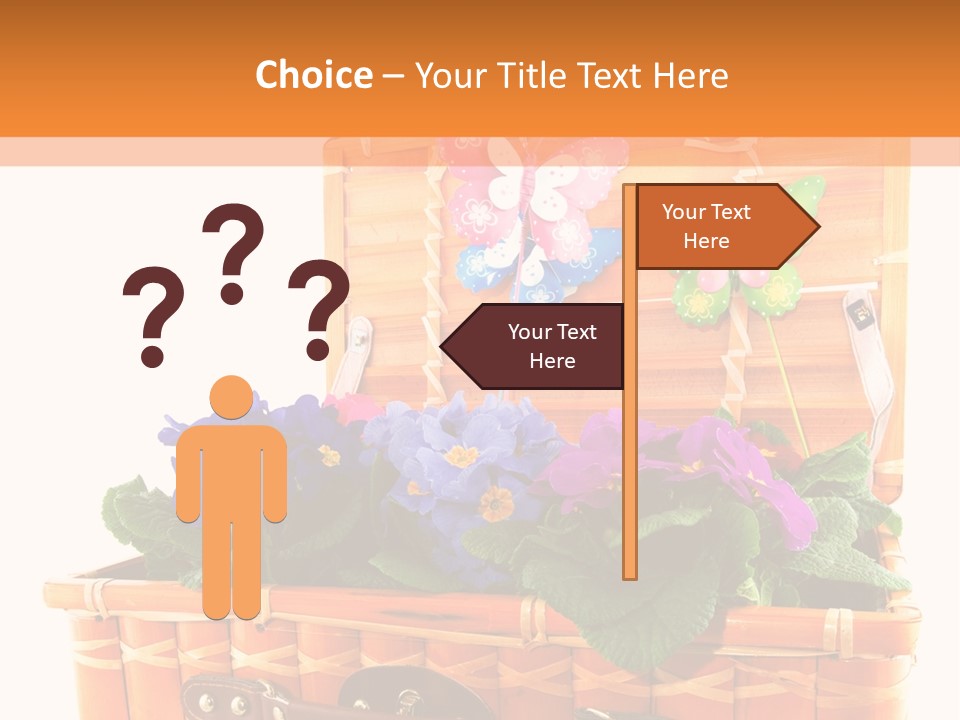 Hobby Butterflies Different PowerPoint Template