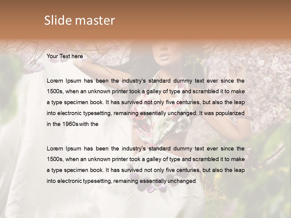 Flower Summer Free PowerPoint Template