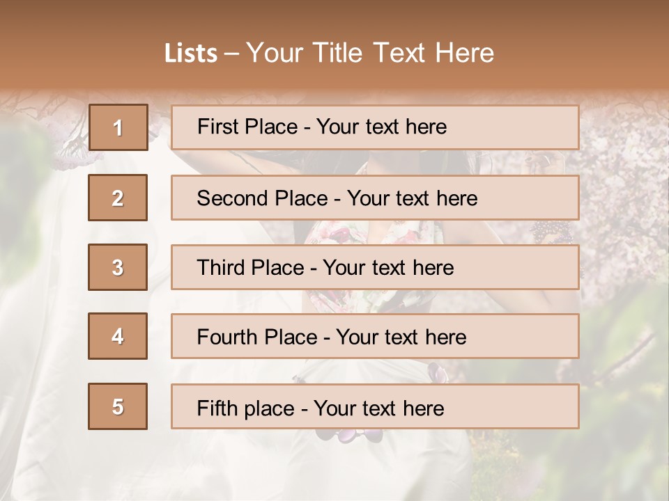 Flower Summer Free PowerPoint Template