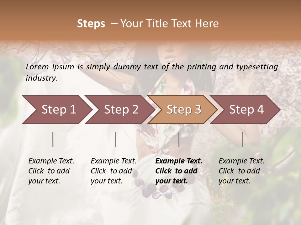 Flower Summer Free PowerPoint Template