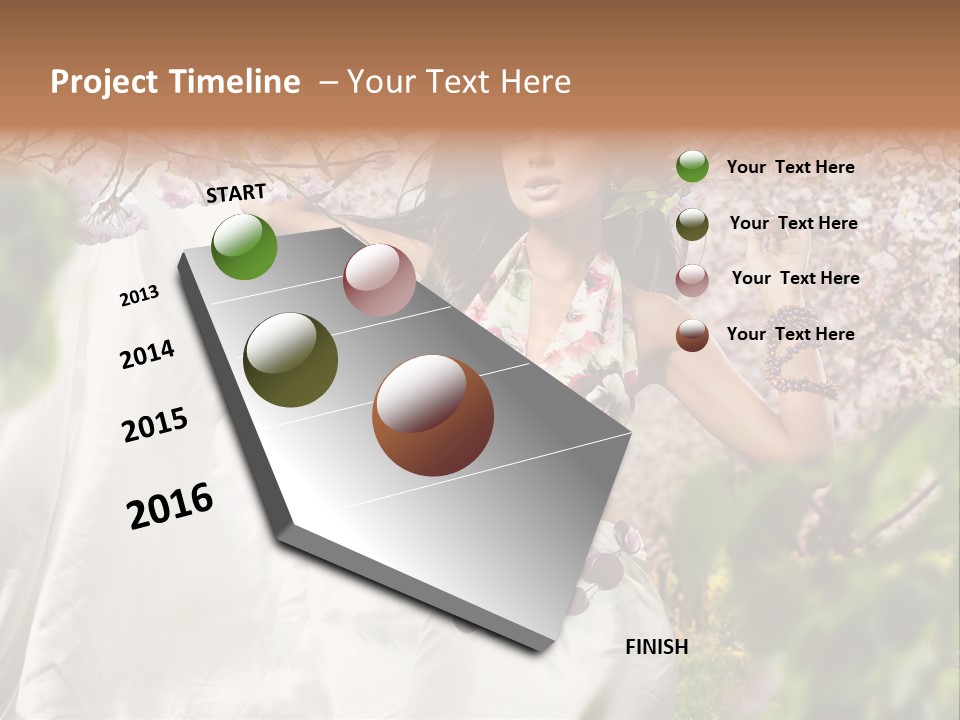 Flower Summer Free PowerPoint Template