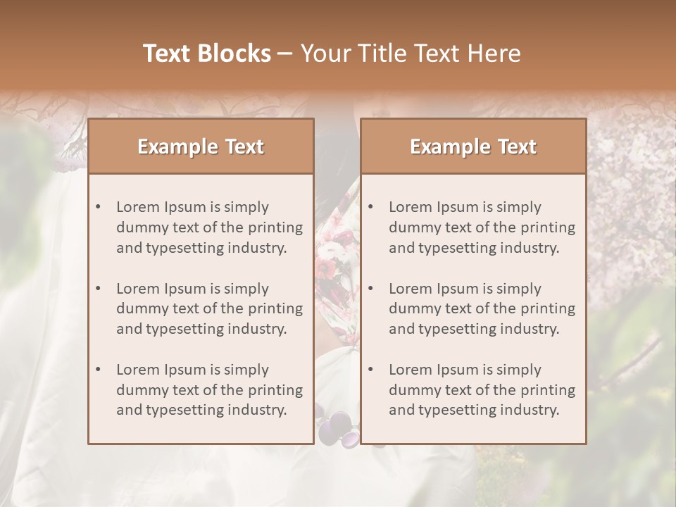 Flower Summer Free PowerPoint Template