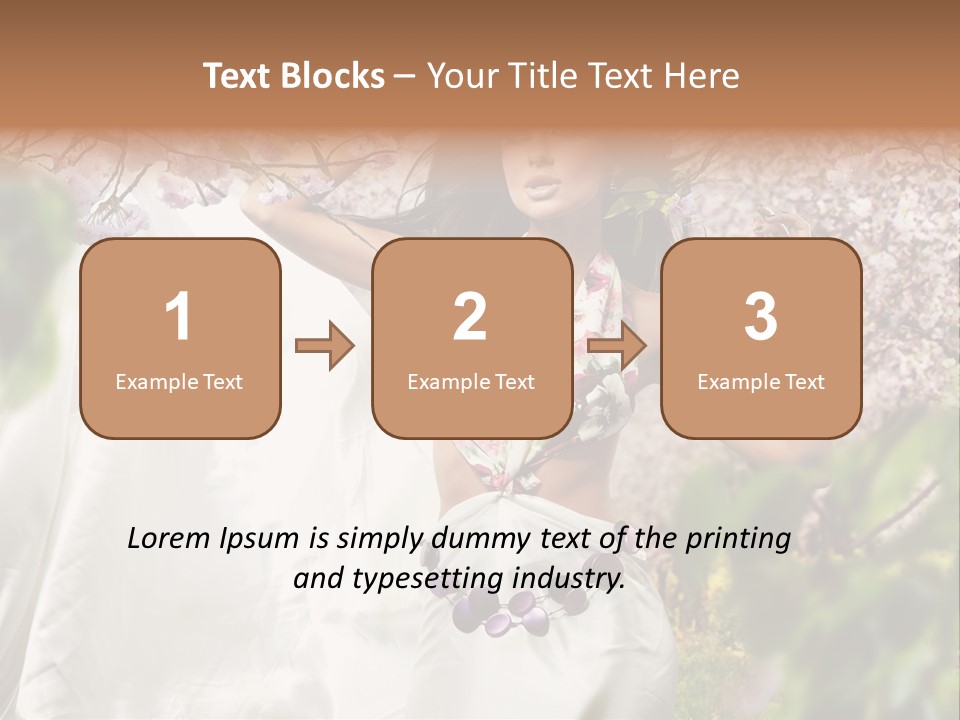 Flower Summer Free PowerPoint Template