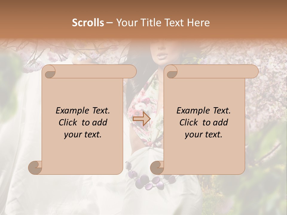 Flower Summer Free PowerPoint Template