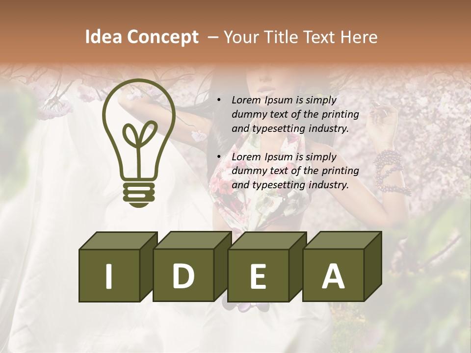 Flower Summer Free PowerPoint Template