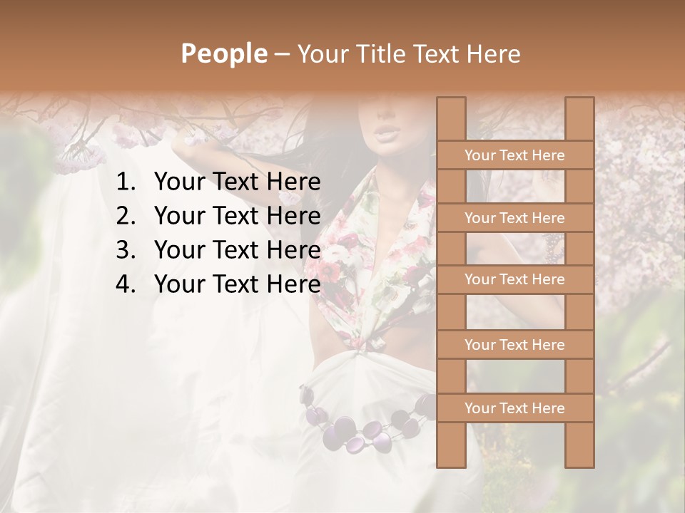 Flower Summer Free PowerPoint Template