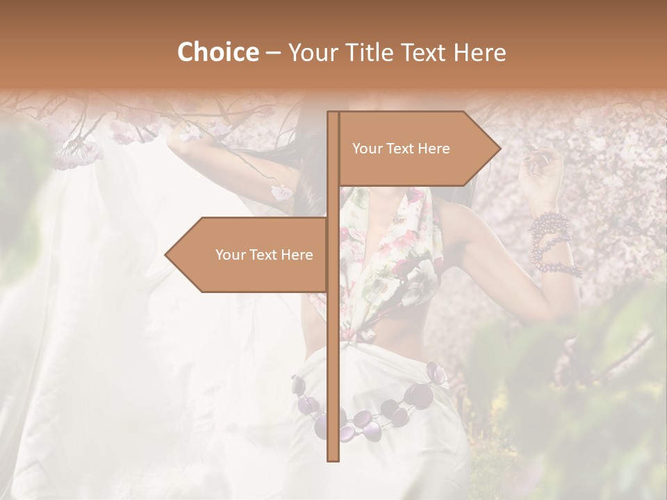 Flower Summer Free PowerPoint Template