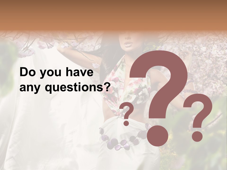 Flower Summer Free PowerPoint Template