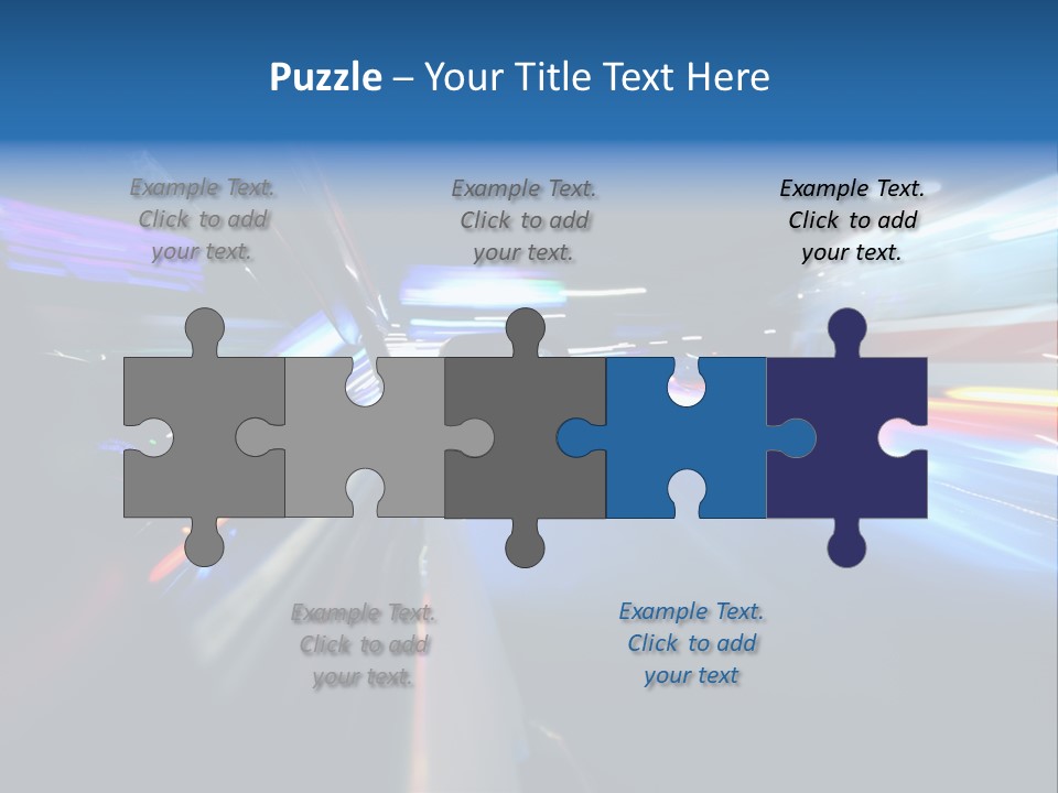 Blurred Dynamic Fast PowerPoint Template