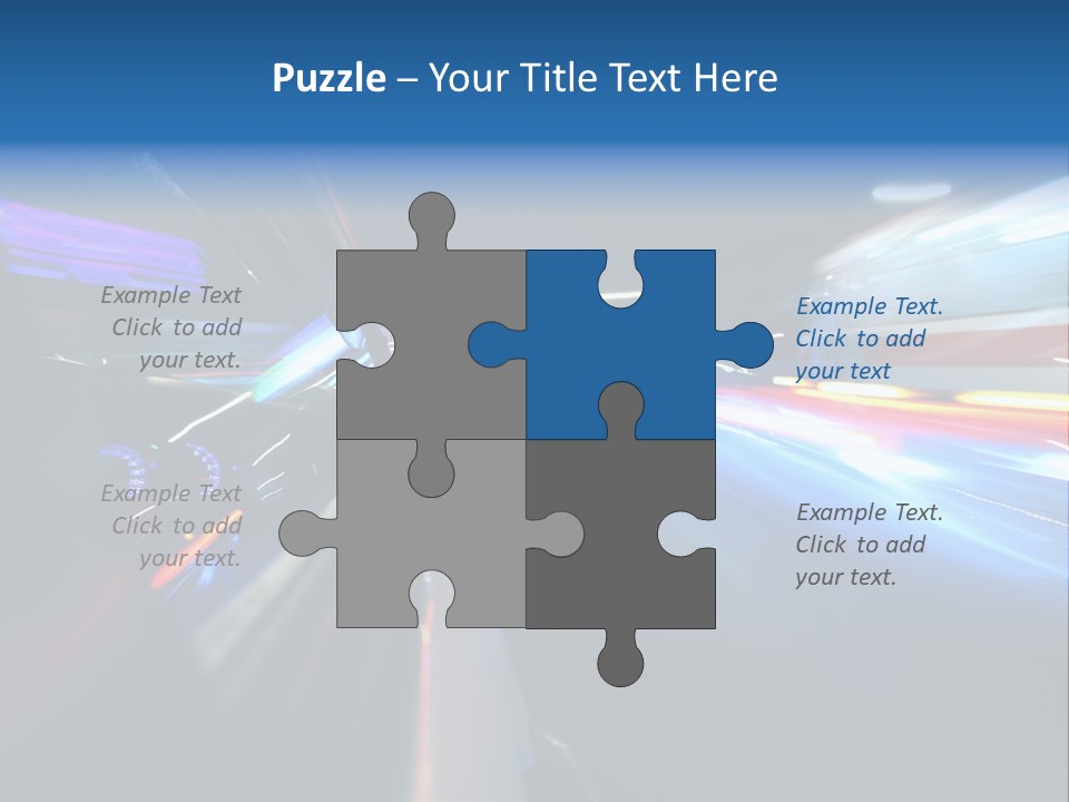 Blurred Dynamic Fast PowerPoint Template
