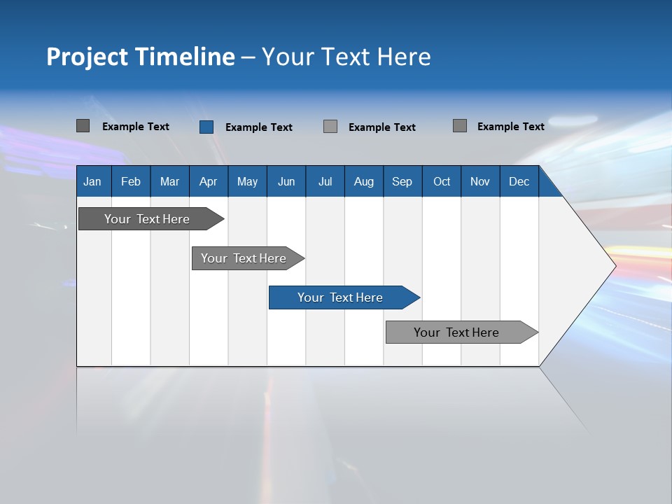 Blurred Dynamic Fast PowerPoint Template