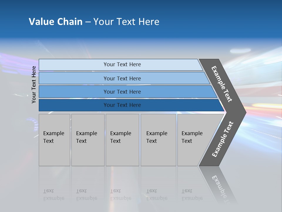 Blurred Dynamic Fast PowerPoint Template