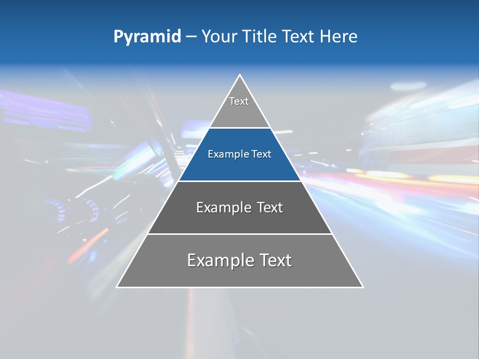 Blurred Dynamic Fast PowerPoint Template