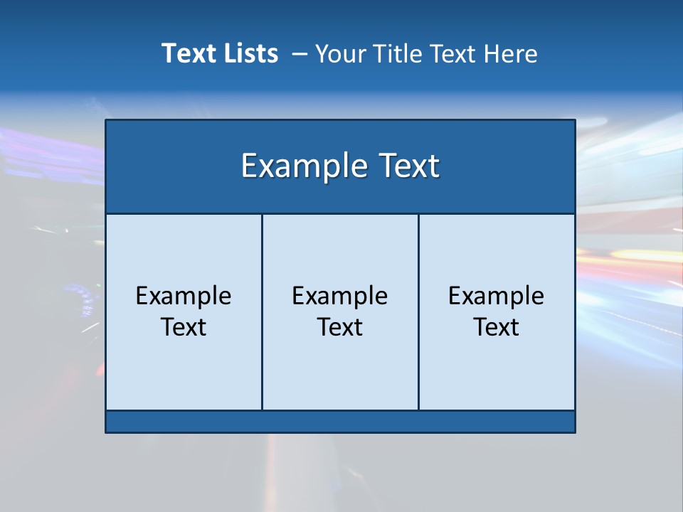 Blurred Dynamic Fast PowerPoint Template