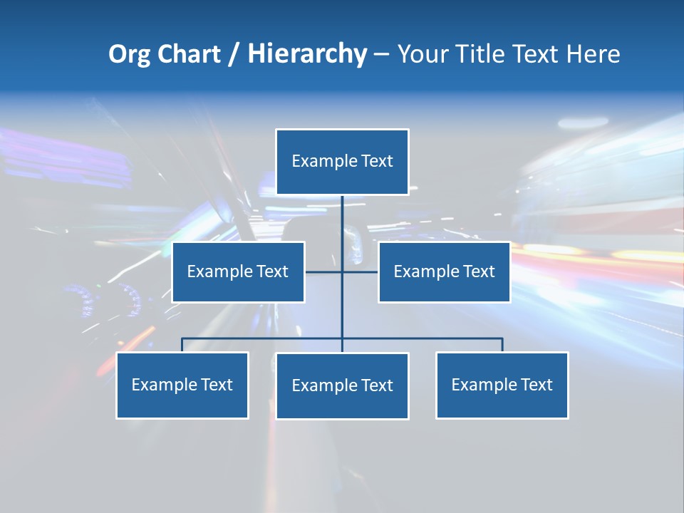 Blurred Dynamic Fast PowerPoint Template