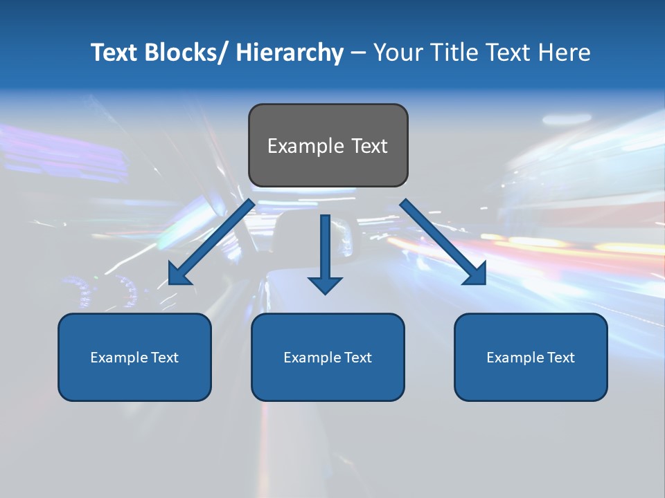 Blurred Dynamic Fast PowerPoint Template
