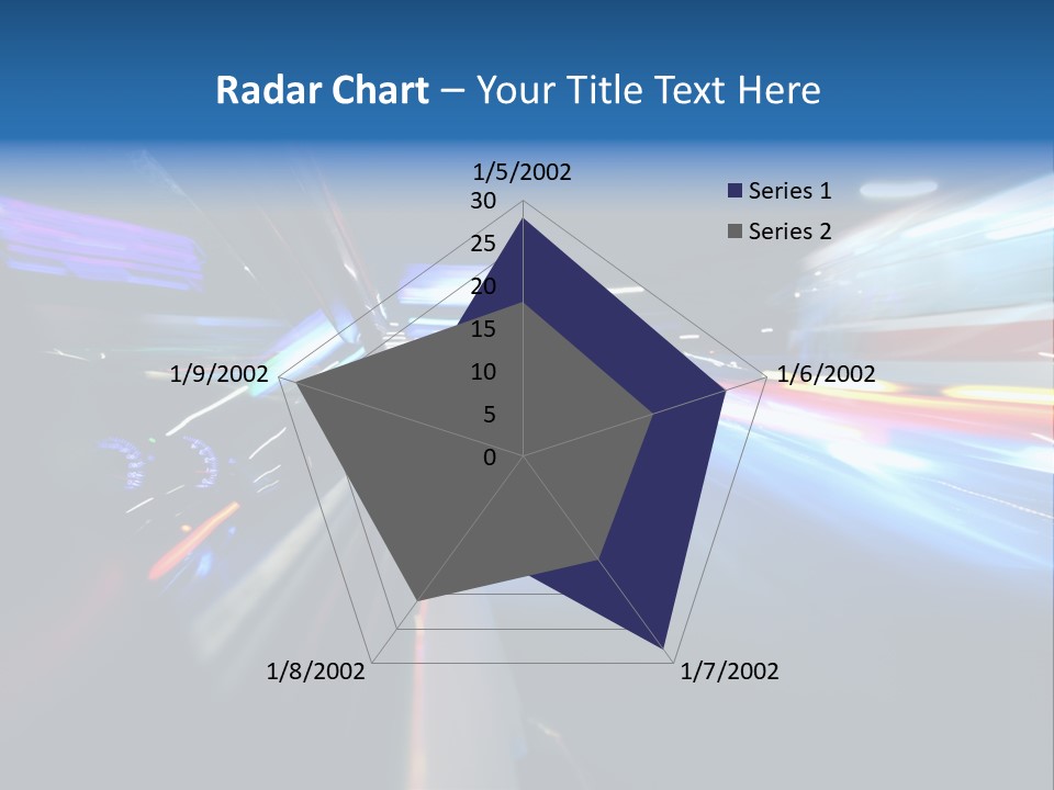Blurred Dynamic Fast PowerPoint Template