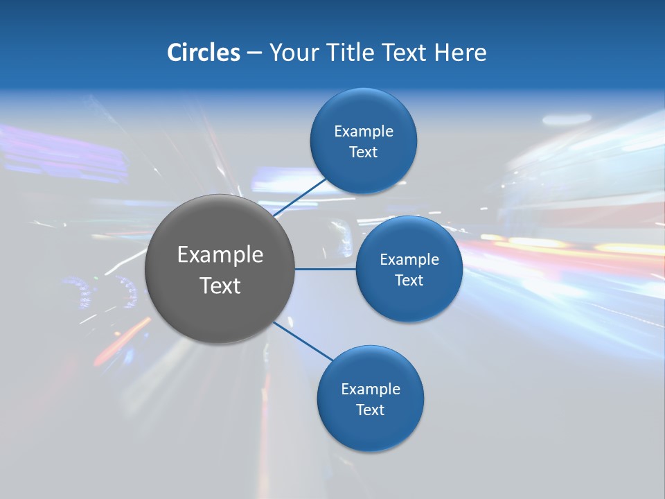 Blurred Dynamic Fast PowerPoint Template