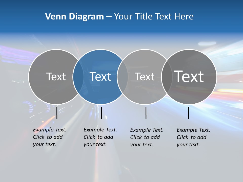 Blurred Dynamic Fast PowerPoint Template