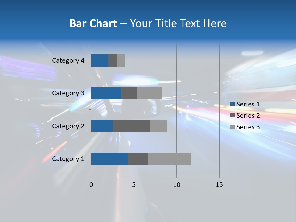 Blurred Dynamic Fast PowerPoint Template