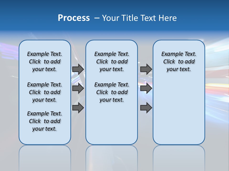 Blurred Dynamic Fast PowerPoint Template