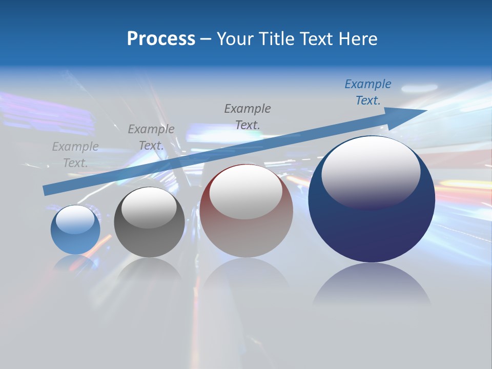 Blurred Dynamic Fast PowerPoint Template