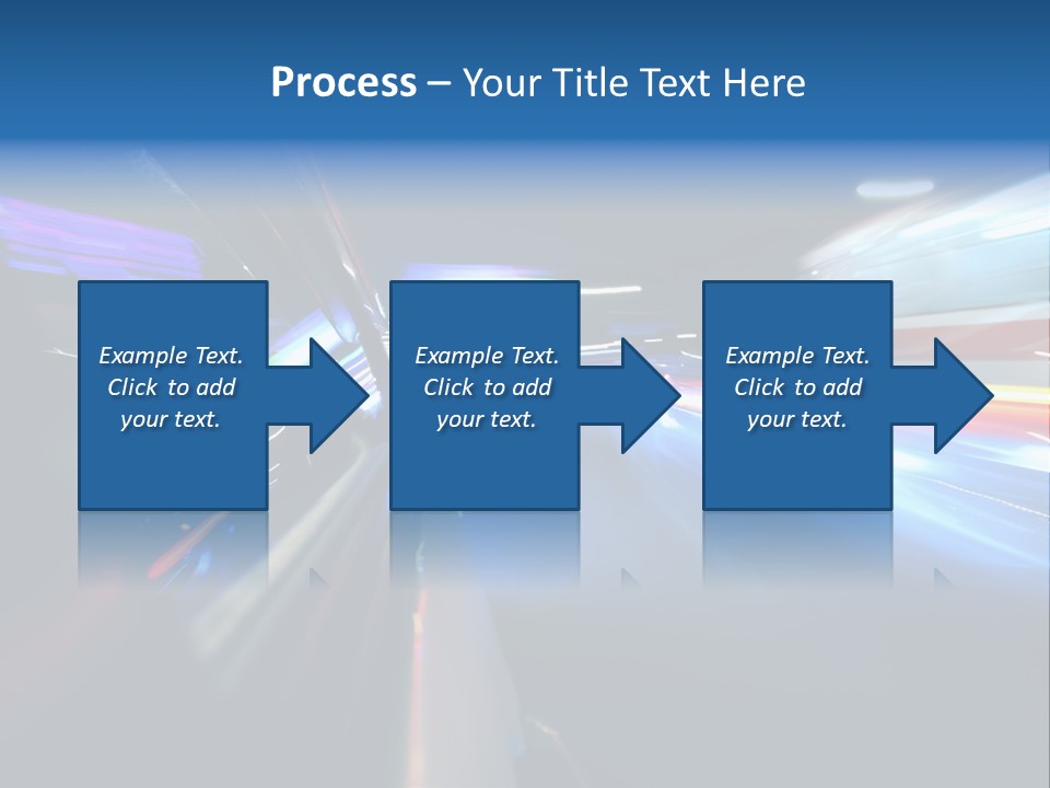 Blurred Dynamic Fast PowerPoint Template
