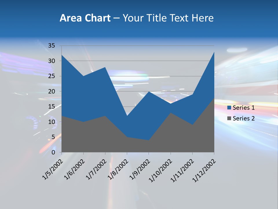 Blurred Dynamic Fast PowerPoint Template