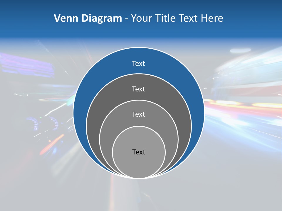 Blurred Dynamic Fast PowerPoint Template