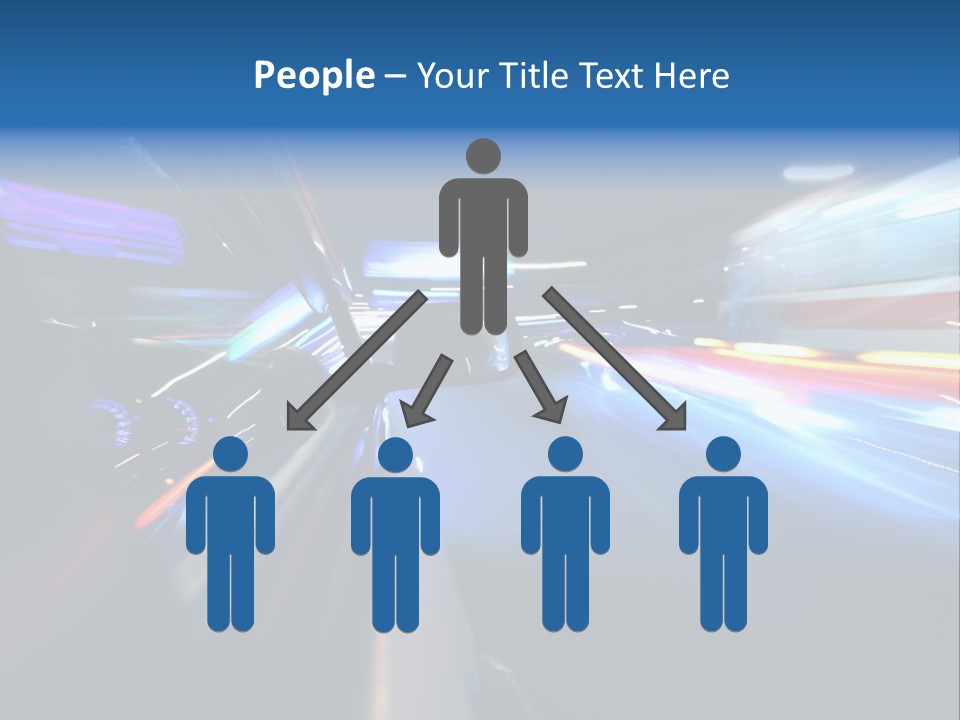 Blurred Dynamic Fast PowerPoint Template