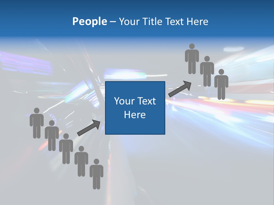 Blurred Dynamic Fast PowerPoint Template