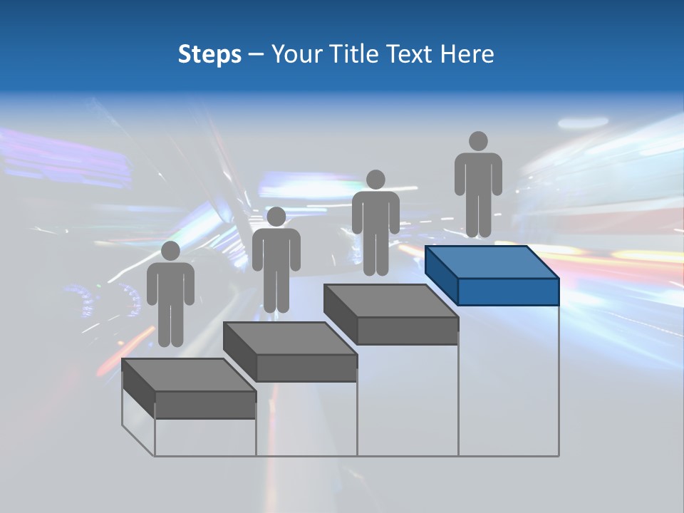 Blurred Dynamic Fast PowerPoint Template