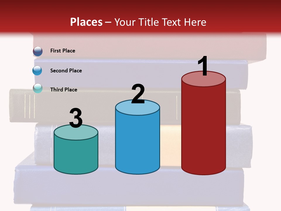Spreadsheet Concept Pile PowerPoint Template