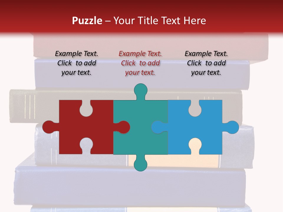 Spreadsheet Concept Pile PowerPoint Template