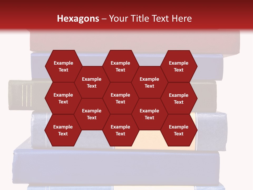 Spreadsheet Concept Pile PowerPoint Template