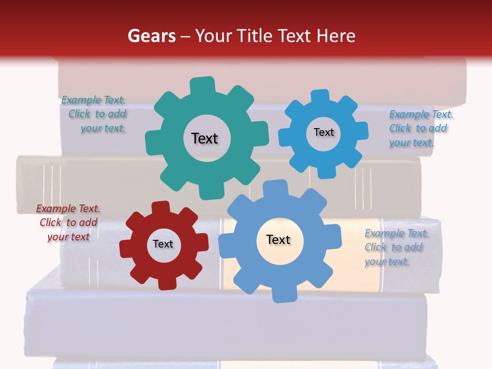 Spreadsheet Concept Pile PowerPoint Template