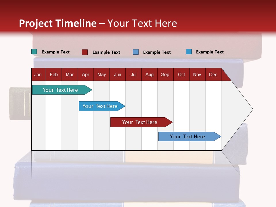 Spreadsheet Concept Pile PowerPoint Template