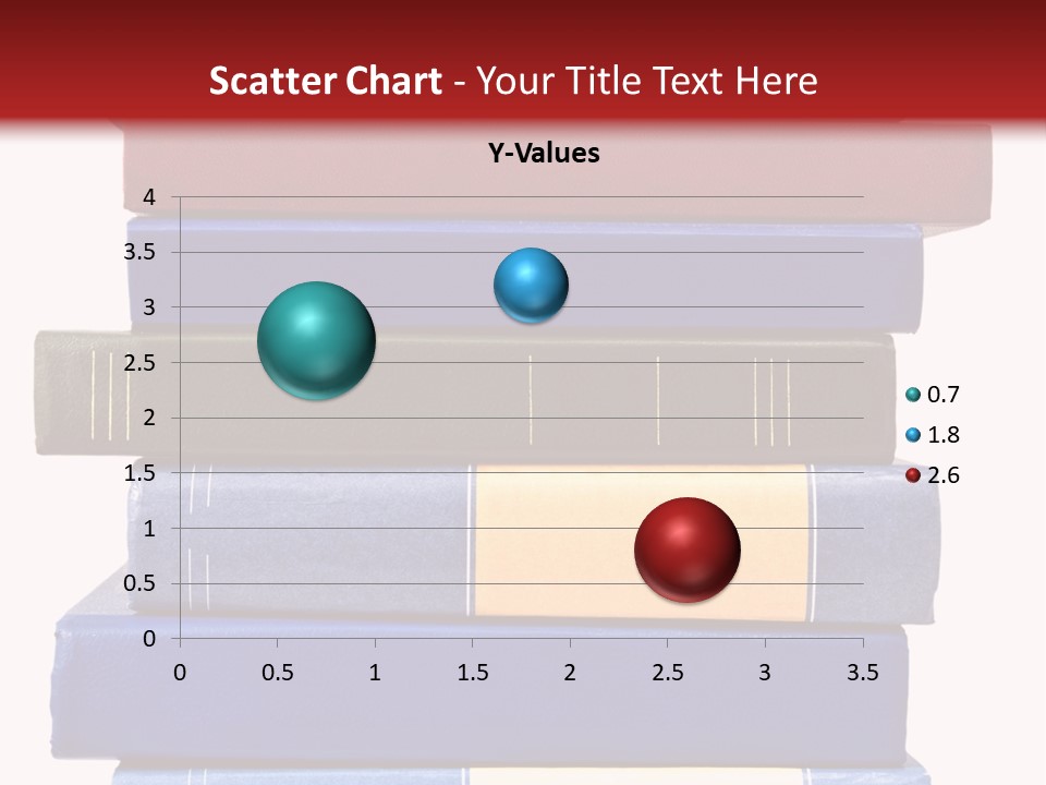 Spreadsheet Concept Pile PowerPoint Template