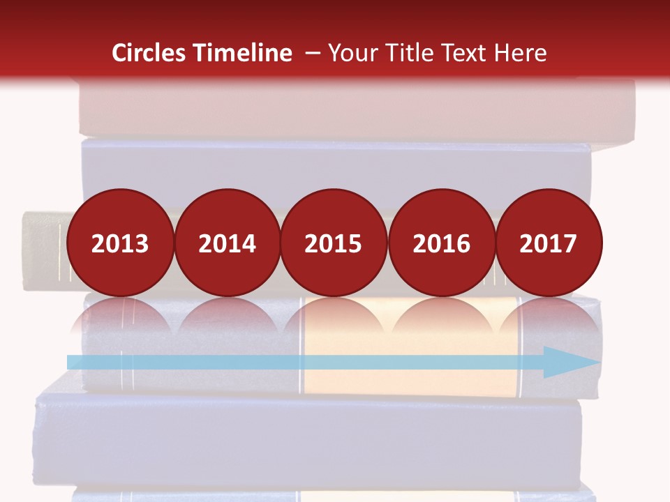 Spreadsheet Concept Pile PowerPoint Template