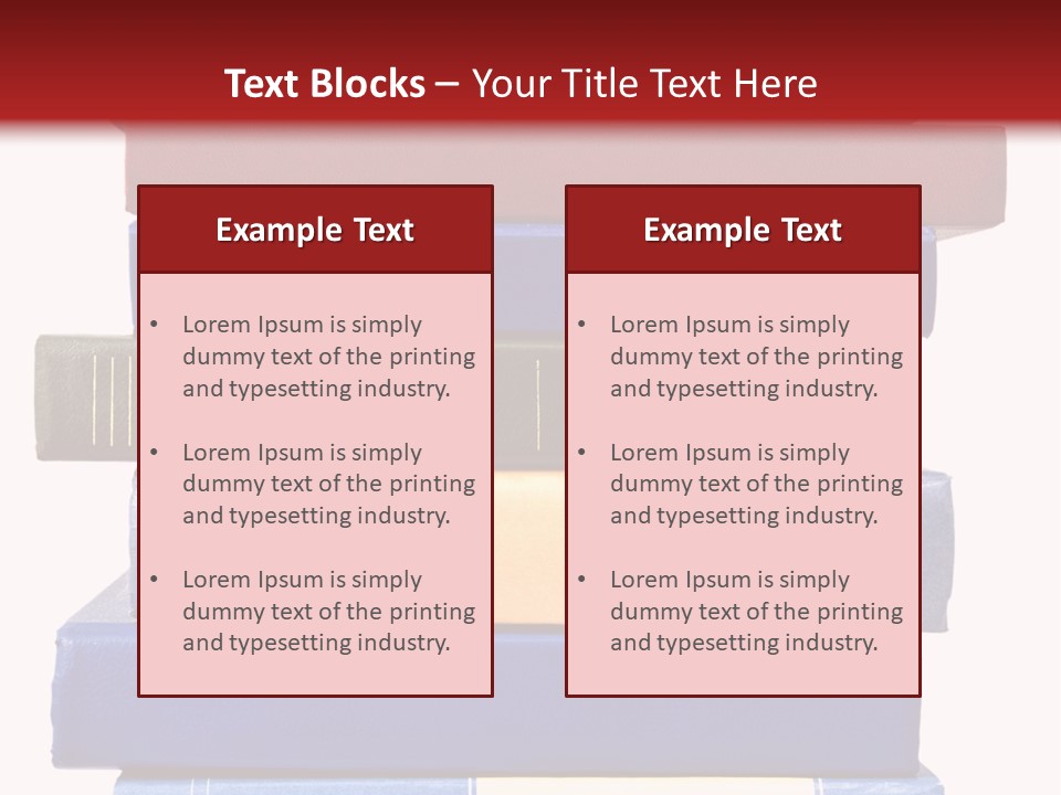 Spreadsheet Concept Pile PowerPoint Template