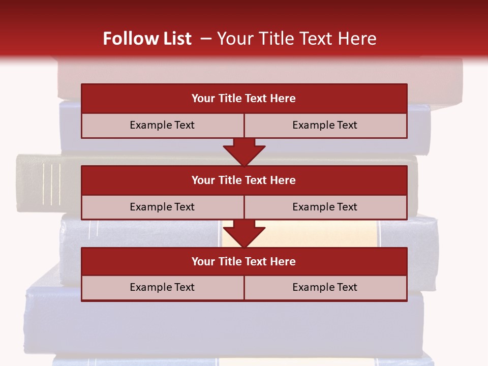 Spreadsheet Concept Pile PowerPoint Template