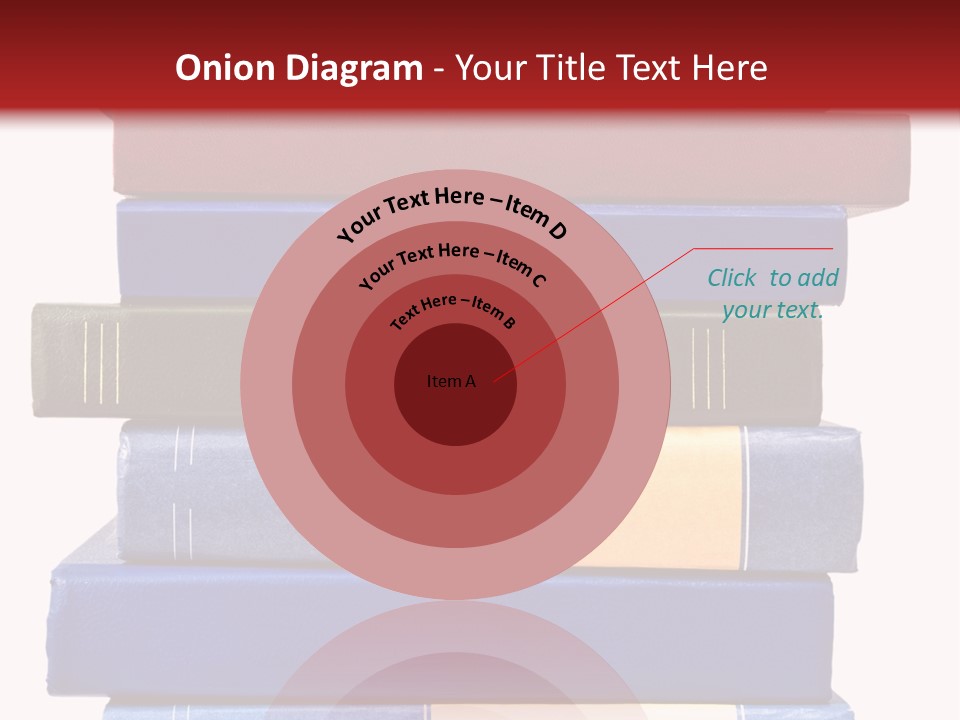 Spreadsheet Concept Pile PowerPoint Template